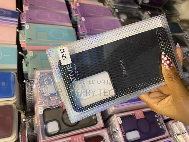 Retro Leather Skin Back Case Cover for Realme C75 5g - thumbnail 3