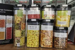 *Acrylic 7pc Food Storage Container Set