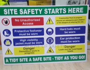 Large Size ,A2 Construction Sign Board