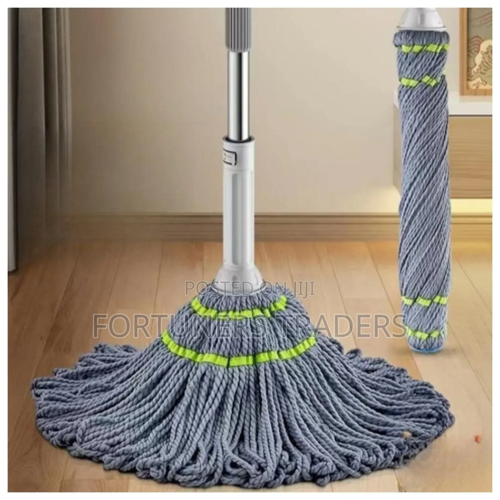 Self Wringing Squeeze Twist Mop, Microfiber Twisting Mop for Cleaning