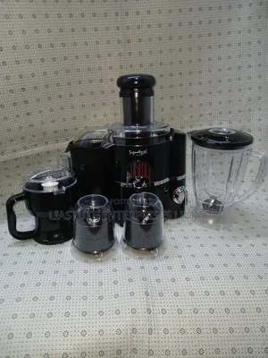 Signature Sg-505 5-in-1 Food Processor - Juicer Blender Combo