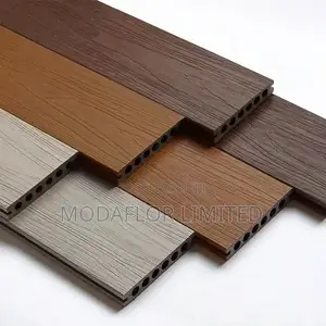 Luxury WPC Decking Weatherproof Anti-Slip Boards for Garden, Balcony