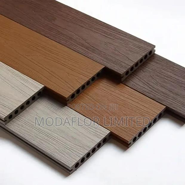 Luxury WPC Decking Weatherproof Anti-Slip Boards for Garden, Balcony