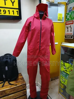 Red Money Heists Coveralls