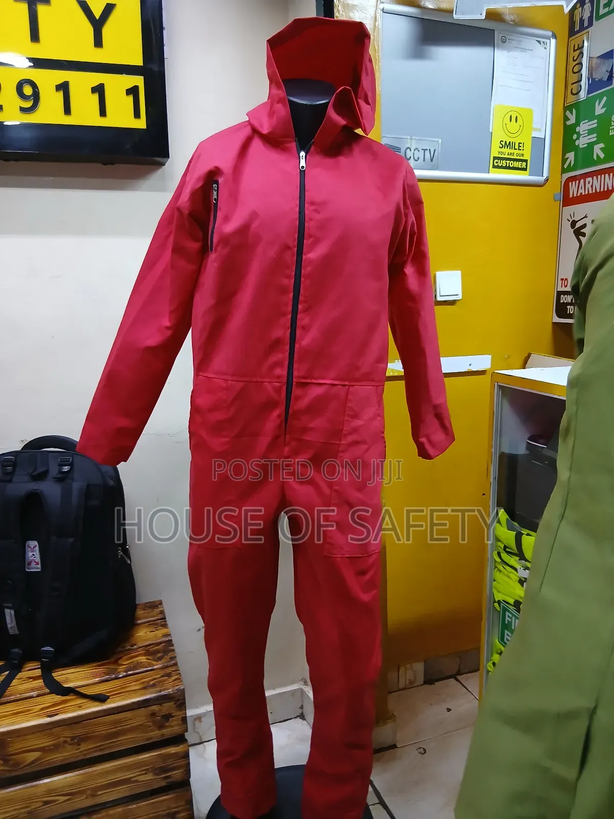 Open Front Zip Coveralls In Nairobi