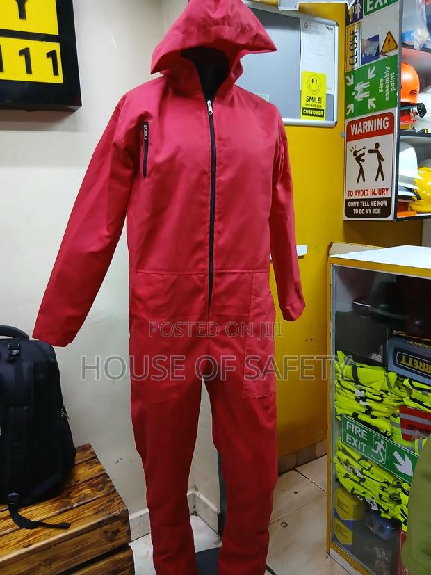 Open Front Zip Coveralls In Nairobi - thumbnail 2