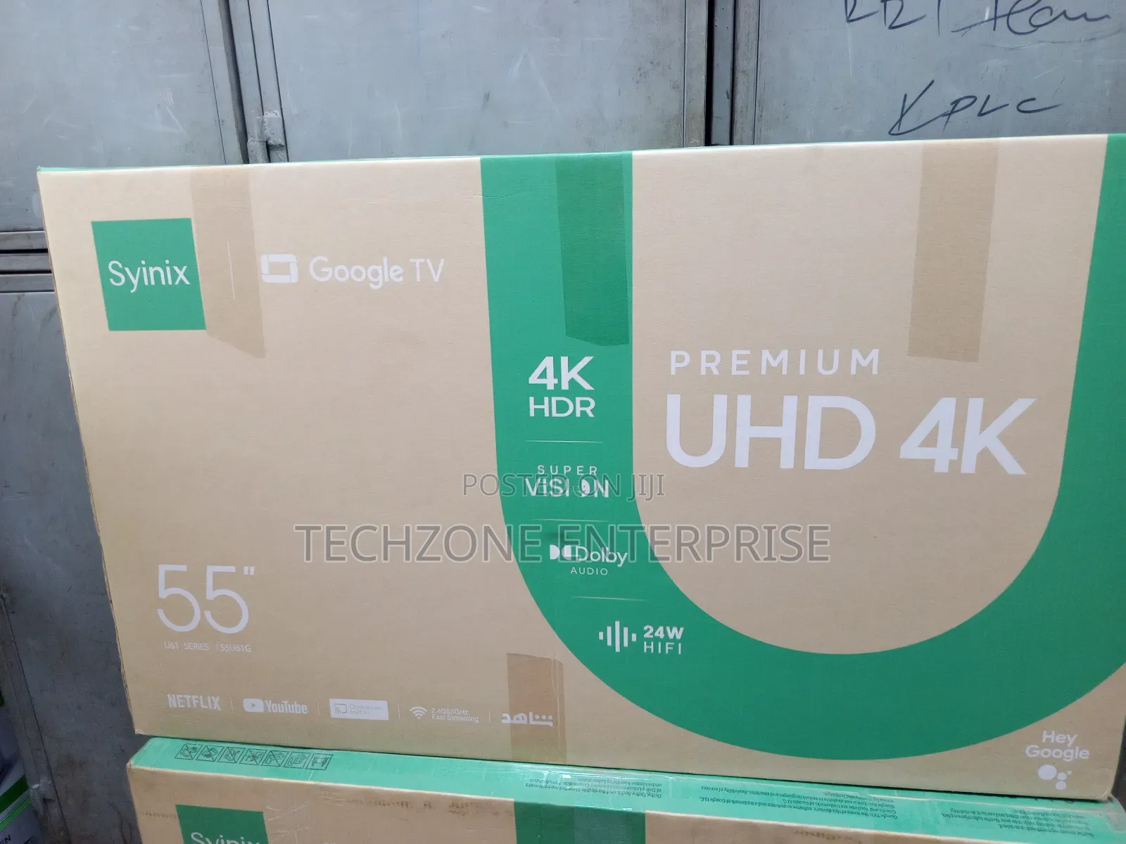 Syinix Tv 55 Inch Uhd Google Tv With Dolby Audio ,