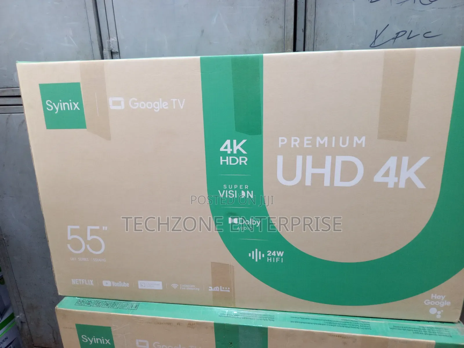 Syinix Tv 55 Inch Premium Uhd Google Tv With Voice Control 