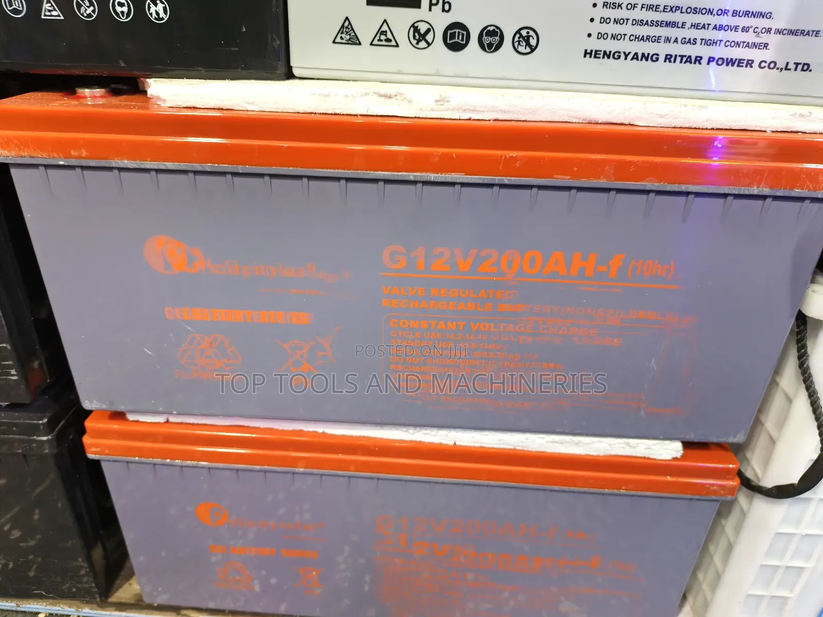 Felicity Solar G12v200ah-F Rechargeable Solar Backup Battery