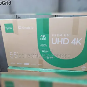 Syinix Tv 55 Inch Premium Uhd Google Tv With Voice Control 