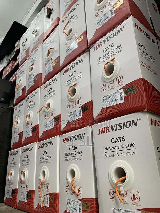 Hikvision Cat6 Pure Copper Utp Cable