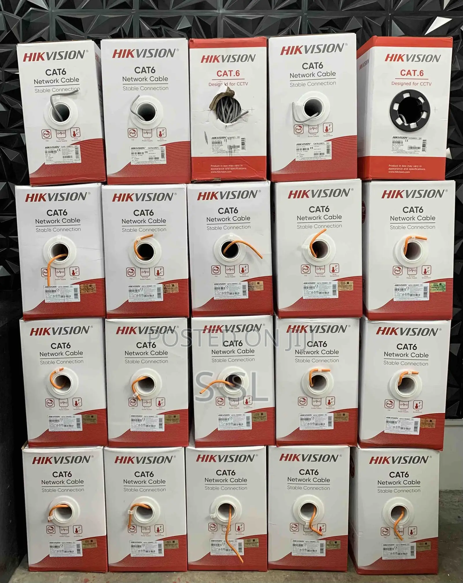 Hikvision Cat6 Pure Copper Utp Cable