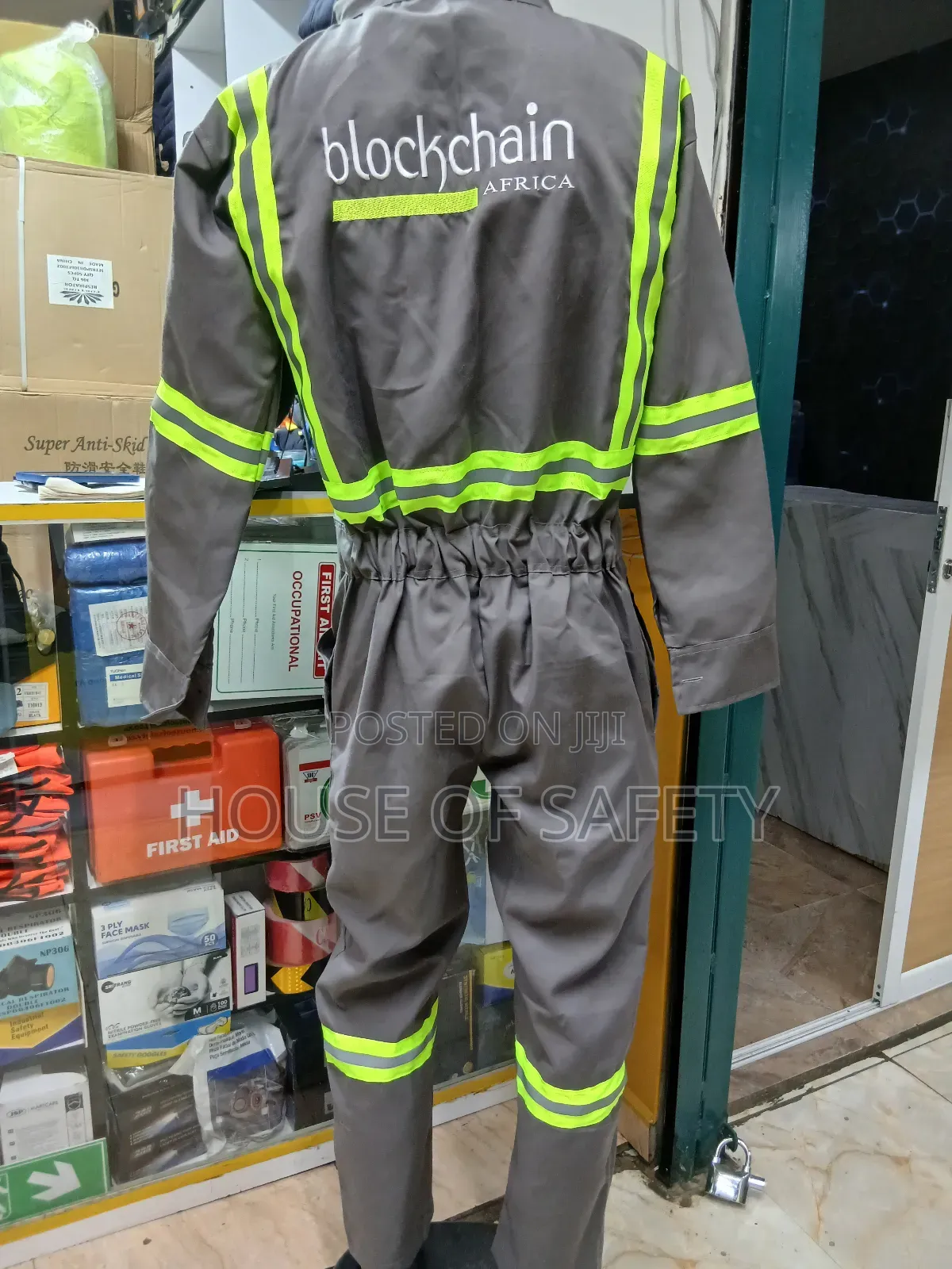 Blockchan Branded Overall
