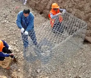 Gabion Boxes (Galvanized)/ Stone Cage Suppliers Kenya