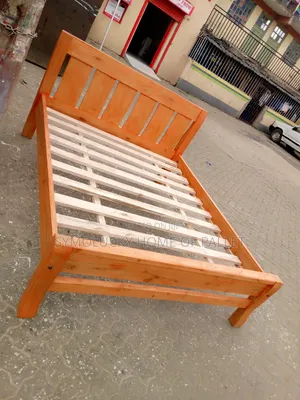 5*6 Hardwood Framed Bed