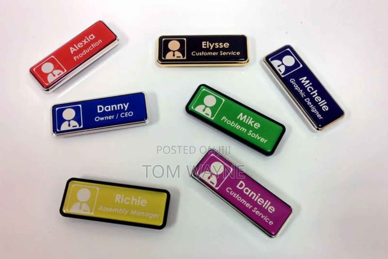 Customized Name Badges