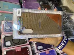 Sanpuk Samsung Galaxy M15 Skin Feel Leather Back Case -Brown