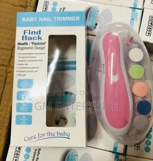 *6 Grinder Aa Battery Powered Baby to Adult Nail Trimmer