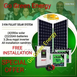 3kva Home Lighting Solar System