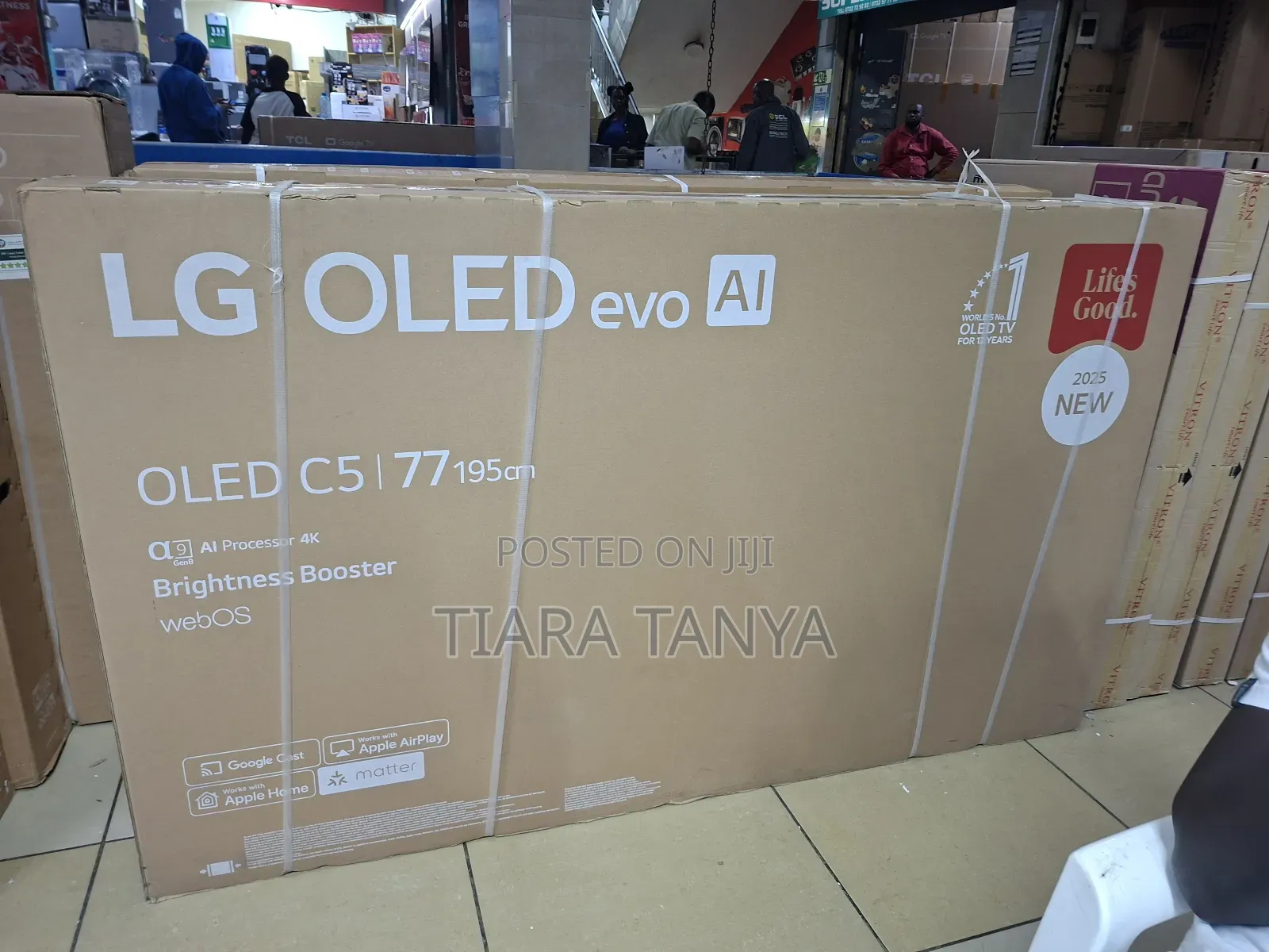 Lg 77" Oled Evo Ai C5 Smart With Ao Webos 25