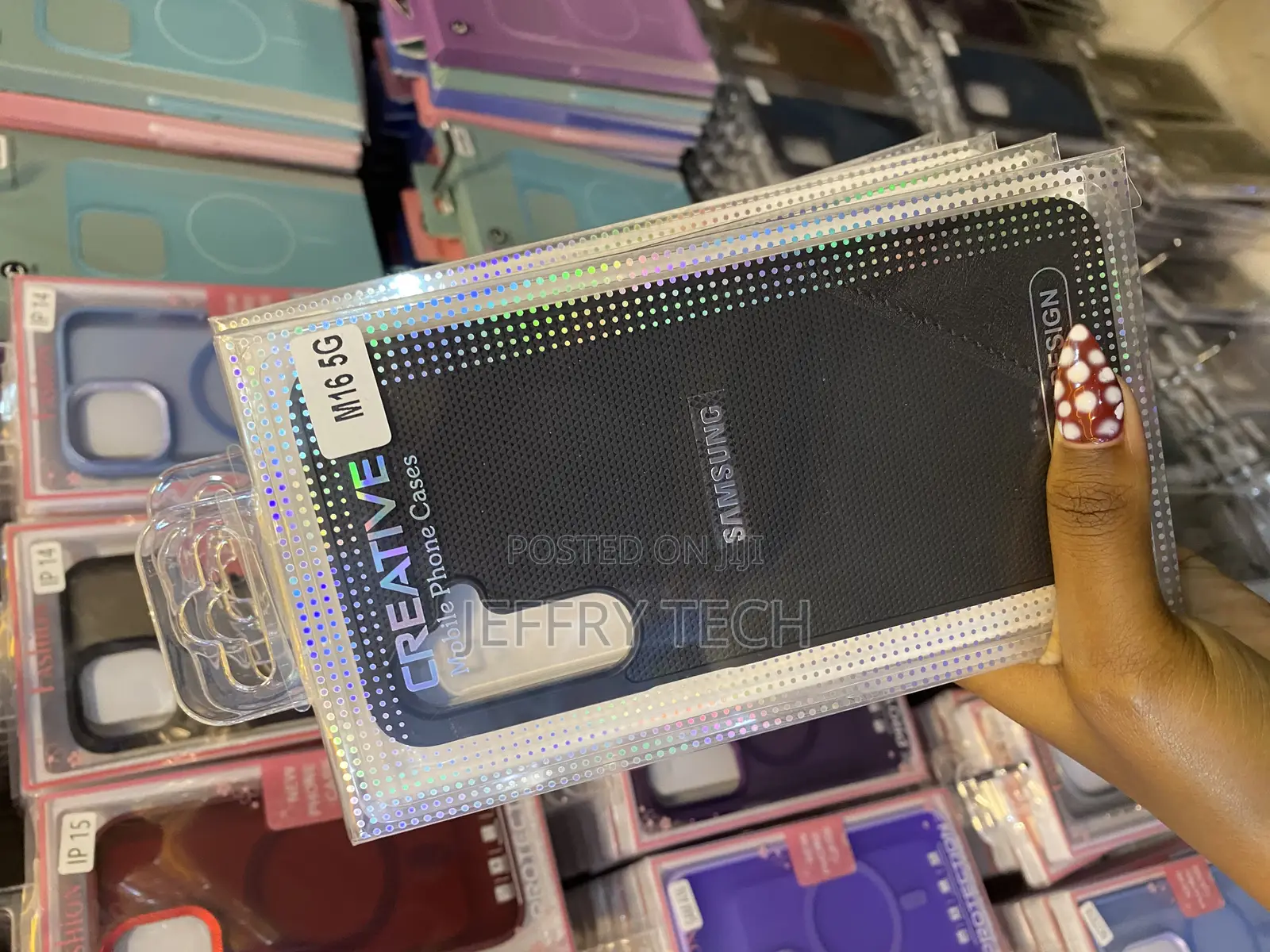 Wagon Samsung Galaxy M16 5g Flexible Pu Leather Back Case