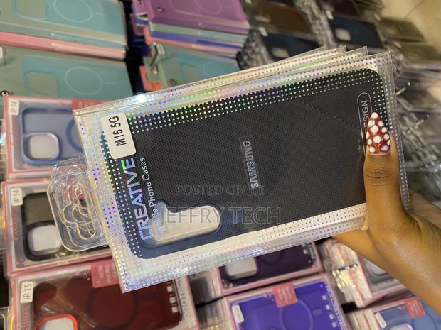 Wagon Samsung Galaxy M16 5g Flexible Pu Leather Back Case - thumbnail 2