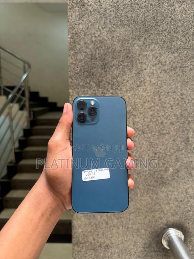 Apple iPhone 12 Pro Max 256 GB Blue - thumbnail 3