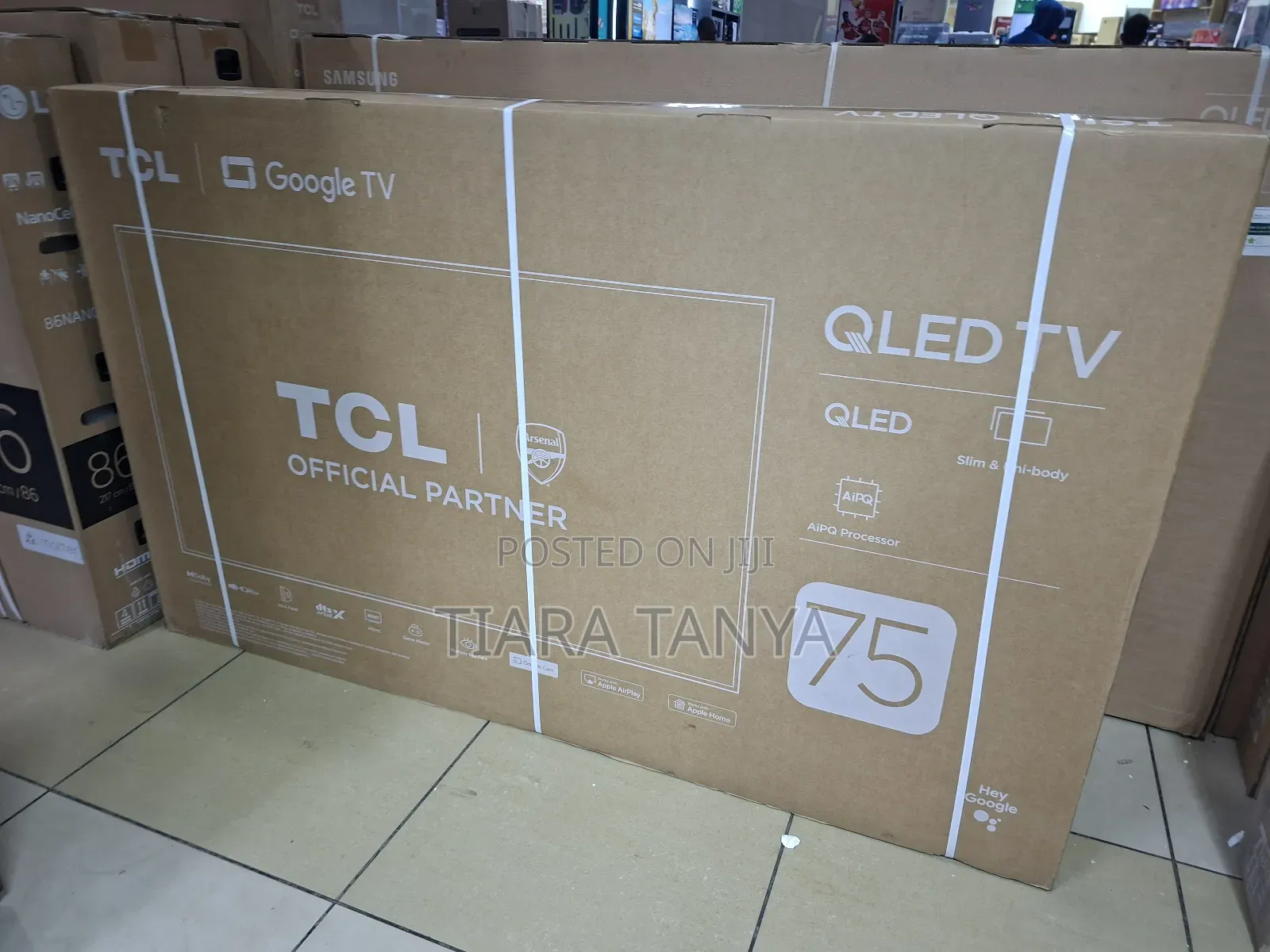 TCL 75 Inch T6c Qled Google Tv