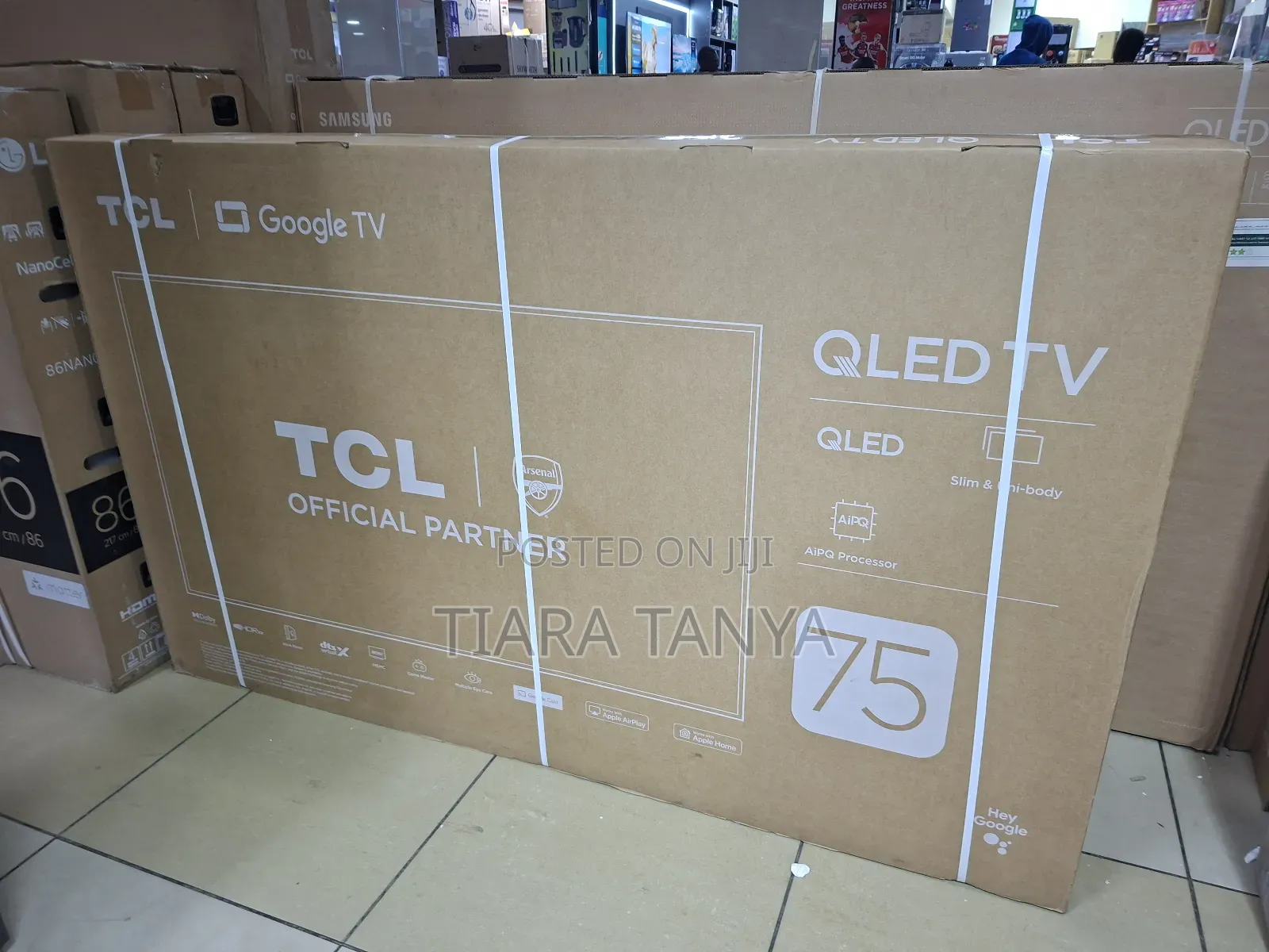 TCL 75 Inch T6c Qled Google Tv