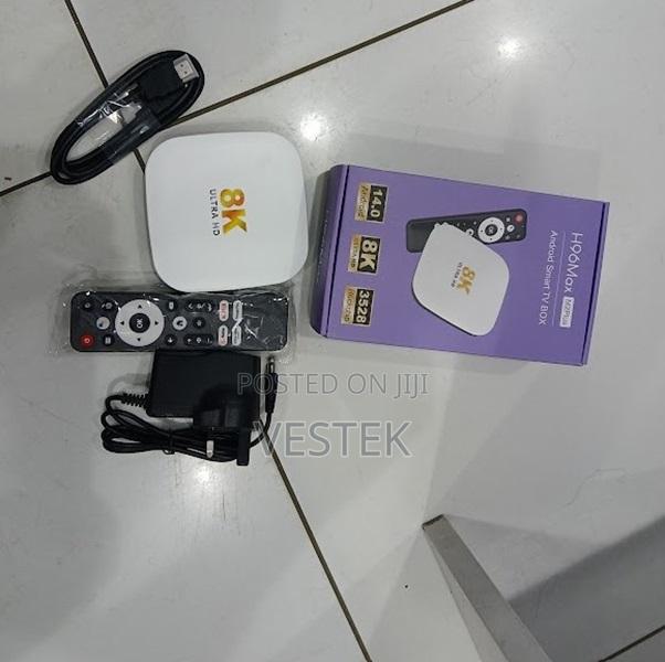 H96max Android 14 Quality Tv Box 4gb Ram 32gb Storage - thumbnail 2