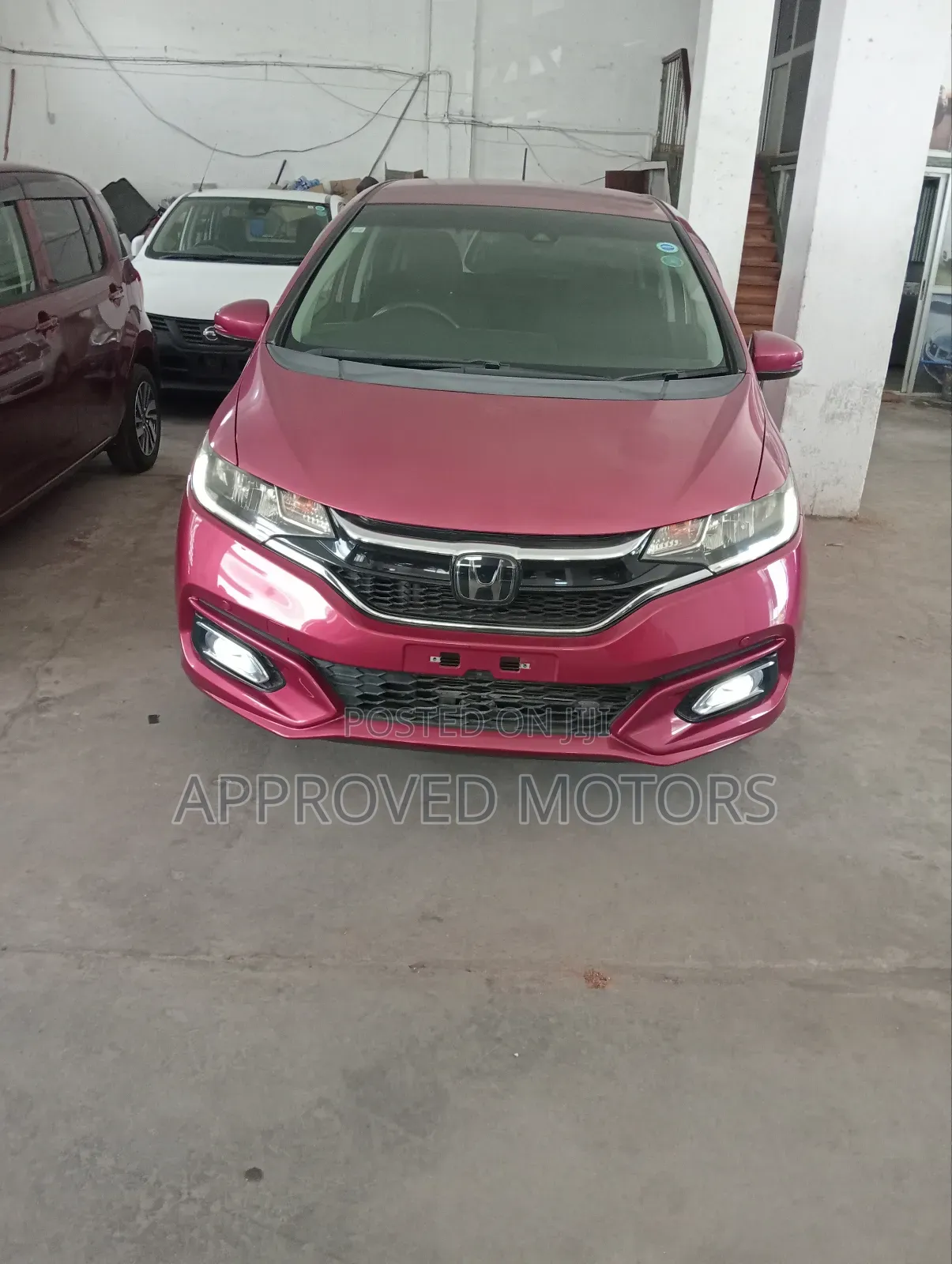 Honda Fit 2018 Maroon