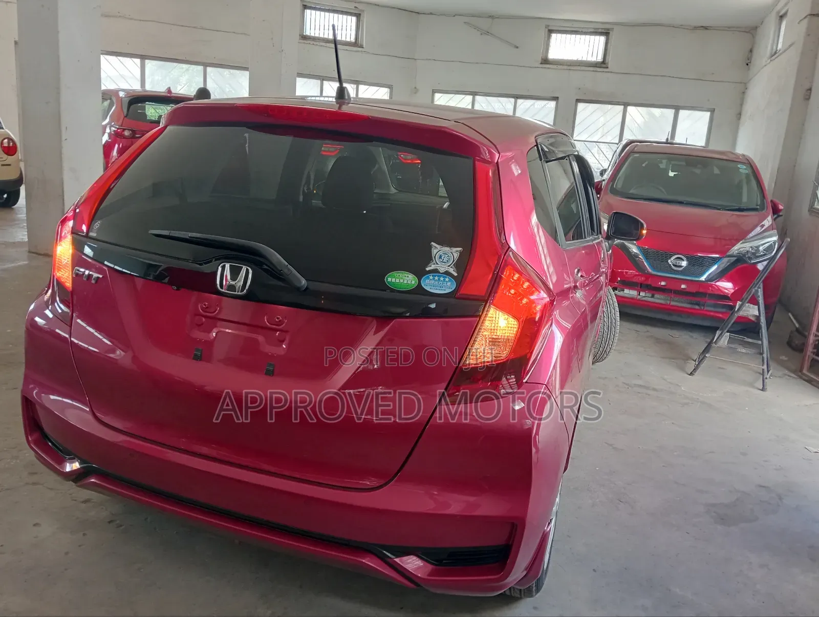 Honda Fit 2018 Maroon