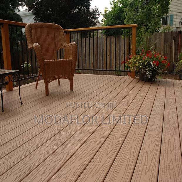 Elegant WPC Deck – Maintenance-Free Outdoor Flooring for Any Space