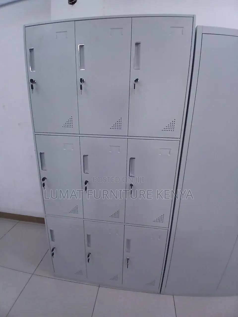 Multi-Compartment Cabinet.