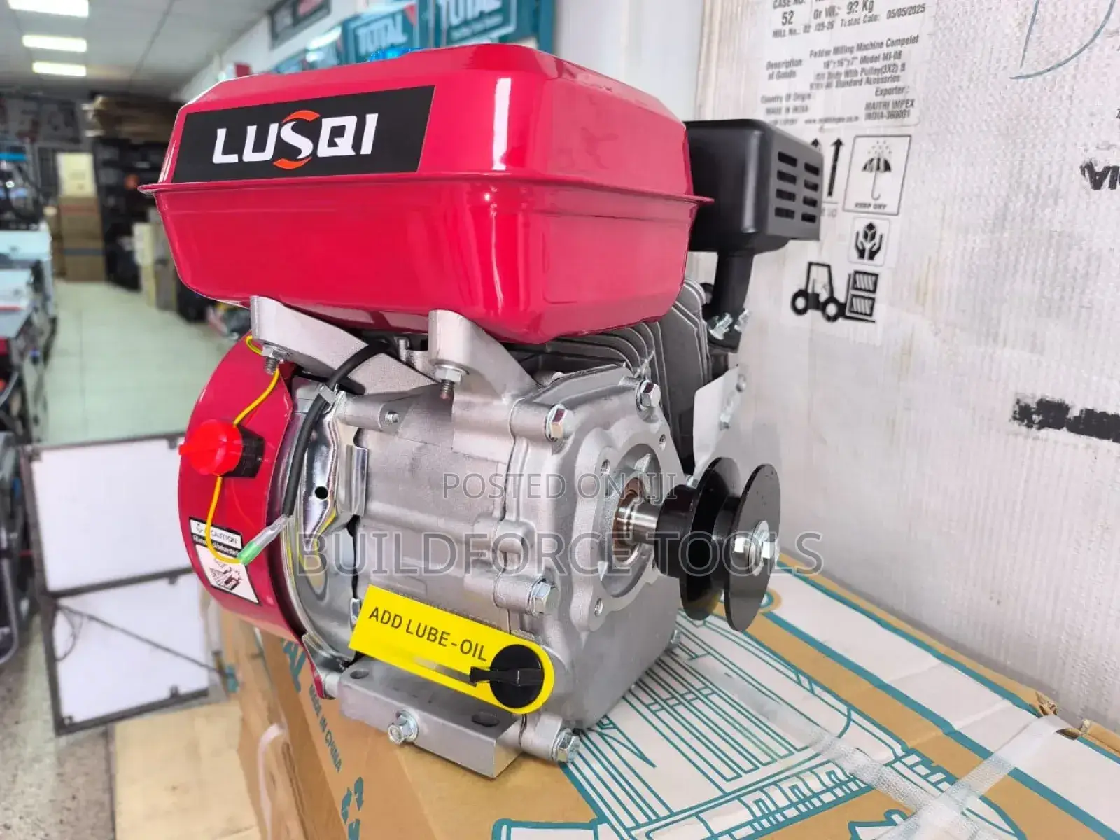 Lusqi 7.5hp Engine Motar
