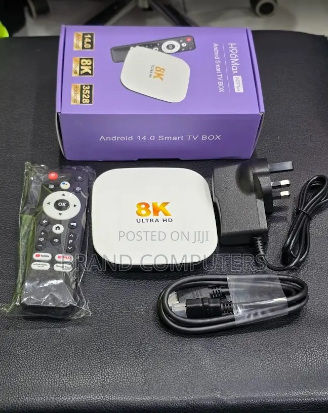 Android 14 H96 Max Tv Box 2+16gb