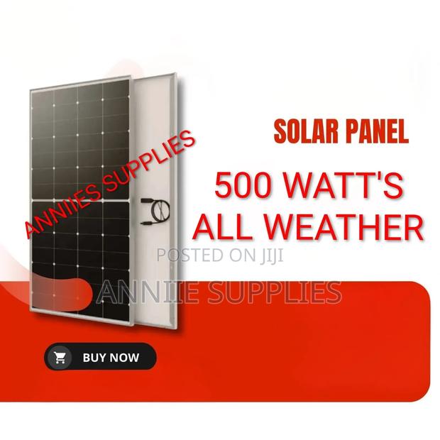 500w All Weather Solar Panel - main view