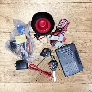 Universal Car Alarm System Kit With Flip Keys, Motion Alert