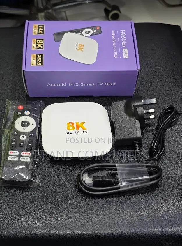 H96 Max Android 14 Tv Box 2gb + 16gb Smart Box