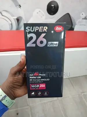 New Itel S26 Ultra 256 GB Blue