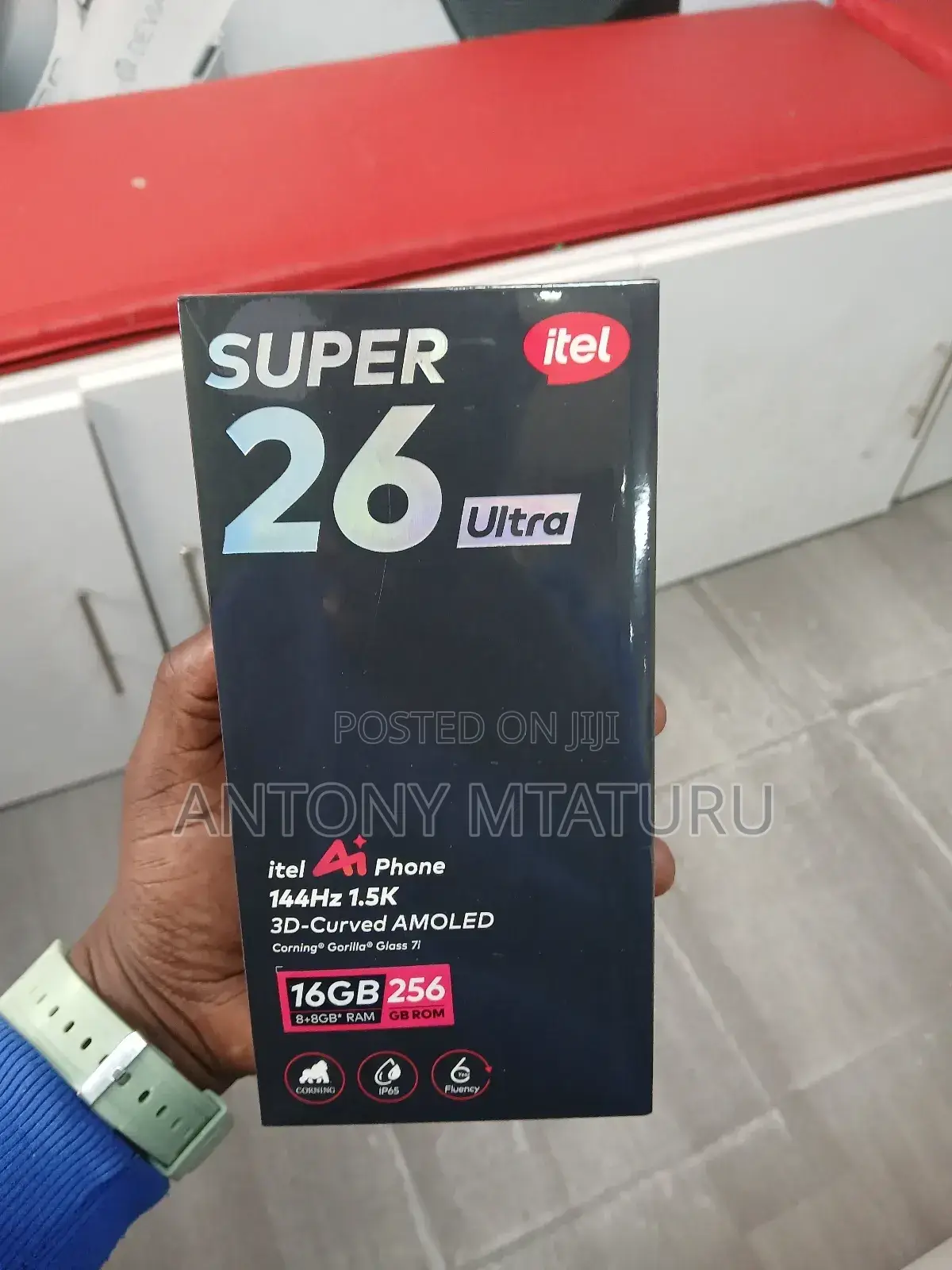 New Itel S26 Ultra 256 GB Blue