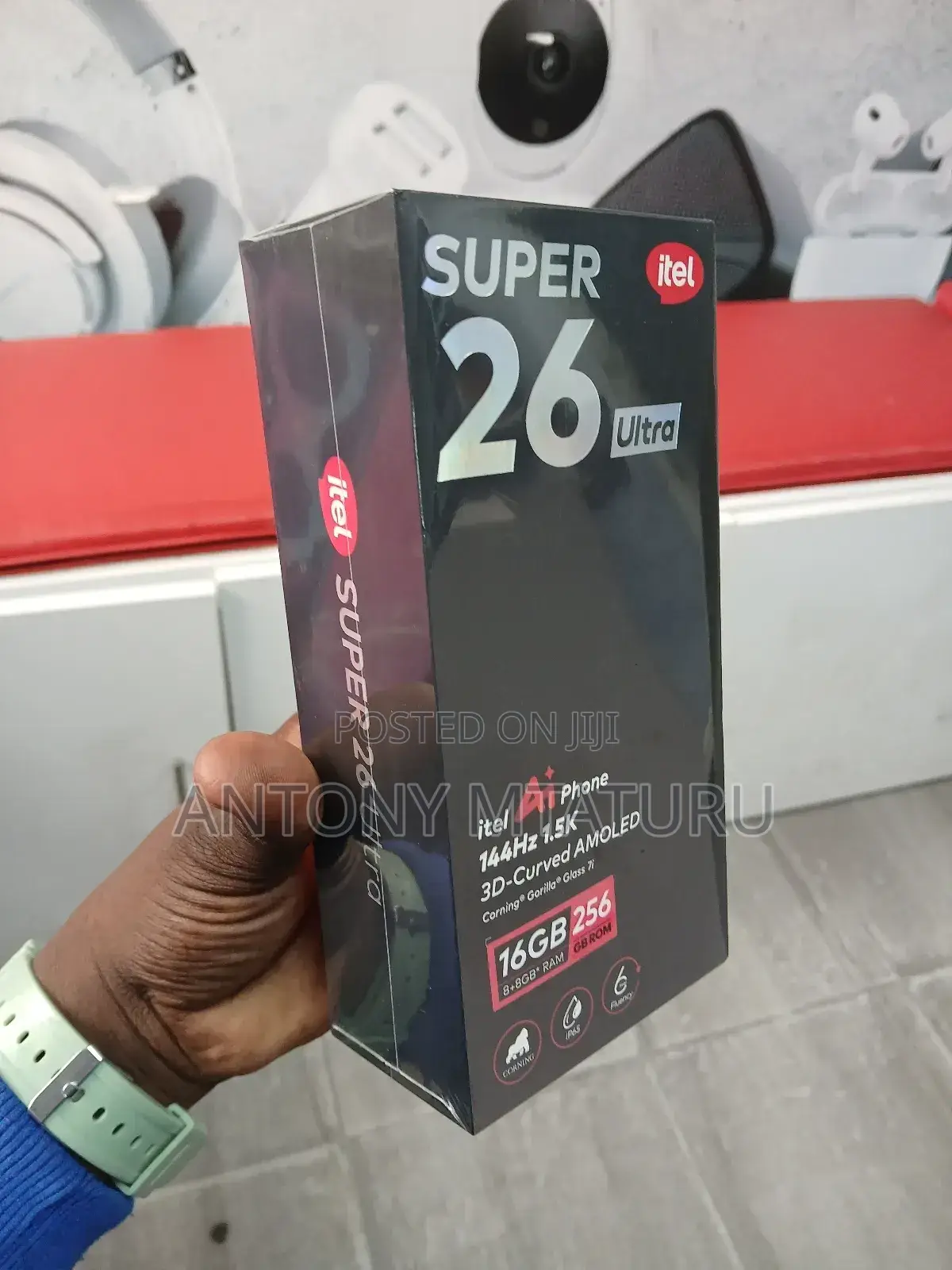 New Itel S26 Ultra 256 GB Blue