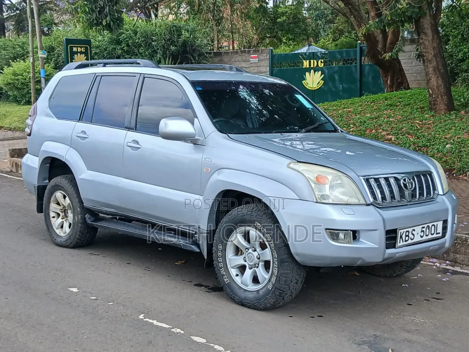 Toyota Land Cruiser Prado 3.0 D-4D 3dr 2007 Silver