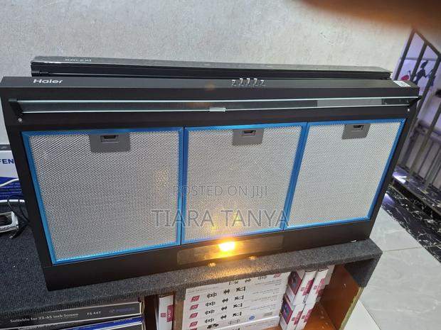 Haier 90cm Kitchen Hood Hxp90p-S500b Extraction - main view