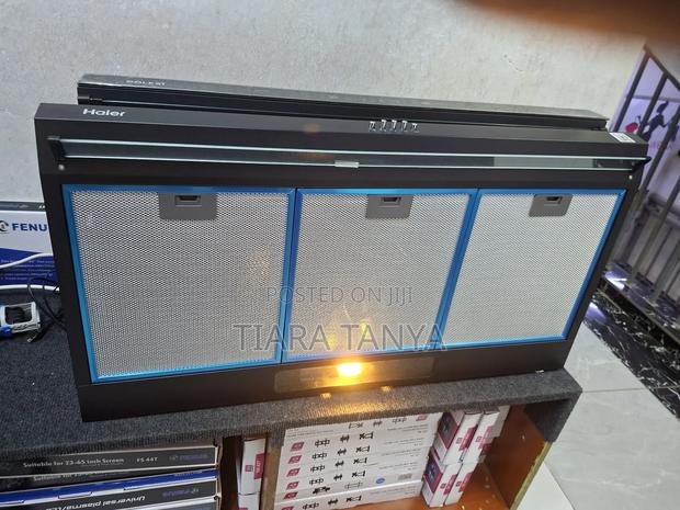 Haier 90cm Kitchen Hood Hxp90p-S500b Extraction - thumbnail 2