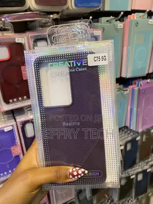 Versatile Vegan Leather Case Back for Poco C75 5g