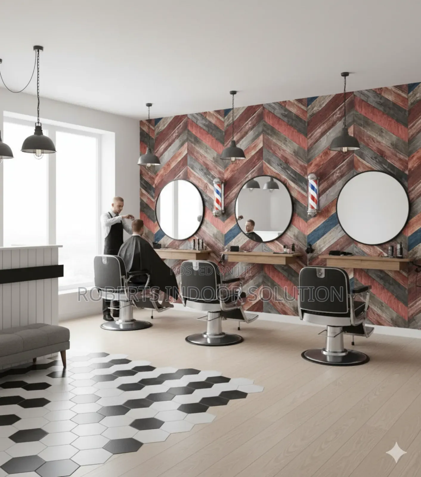 Elegant Vintage Wallpaper 0.45×10m – Diy Wall Redesig