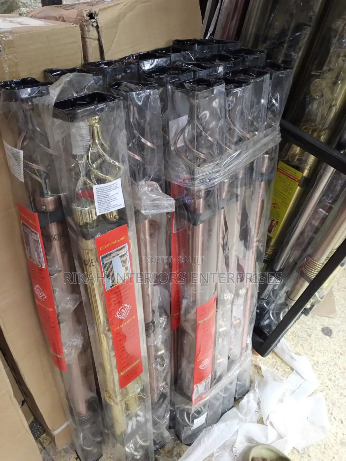 1 M Double Curtain Rods