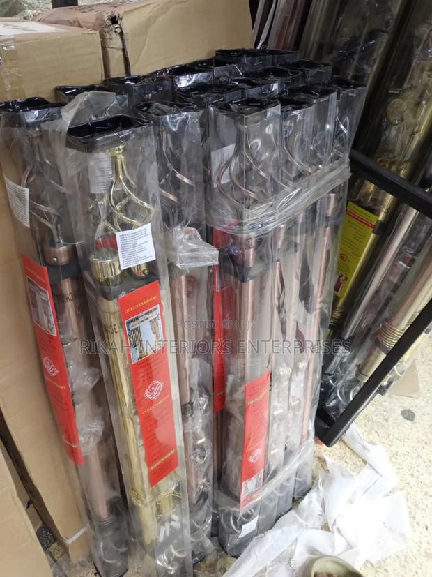 1 M Double Curtain Rods