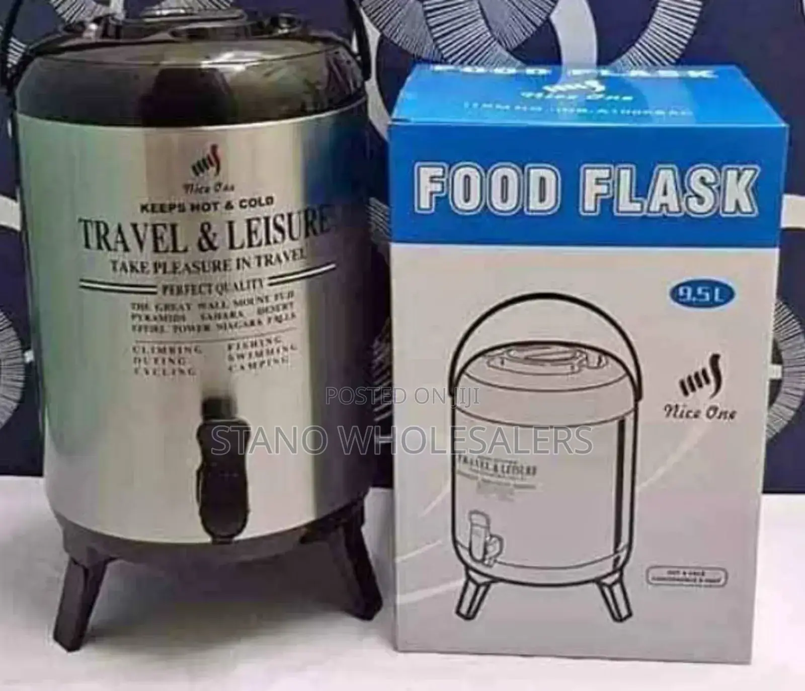 Hot and Cold Food Flask/Tea Urn 9.5ltr